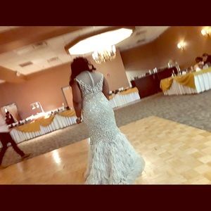 Glamorous evening dress